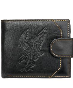 3 color flap wallet