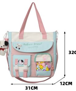 2 color 92649 handbag  22x13cm