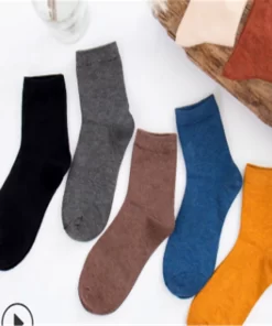 Set of 5 Pairs of Cotton Breathable Ankle Socks WZ-9240002
