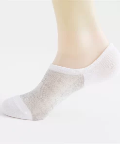 Set of 5 Pairs of Cotton Anti-bacterial Ankle Socks WZ-924000111