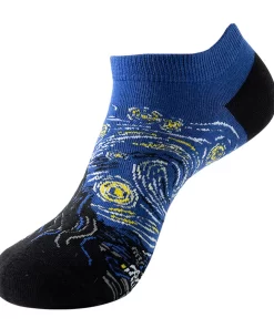 Set of 3 Pairs of Cotton Anti-bacterial Crew Socks WZ-92400082