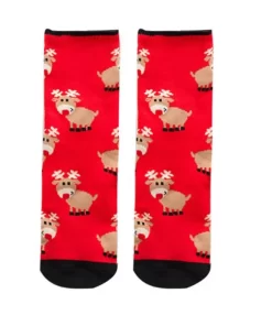 Set of 5 Pairs of Cotton Breathable Crew Socks WZ-92400034