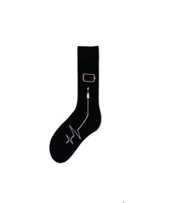 Set of 5 Pairs of Cotton Breathable Crew Socks WZ-92400028