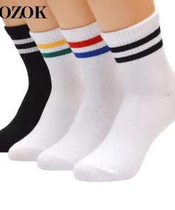 Set of 5 Pairs of Cotton Breathable Ankle Socks WZ-924000271