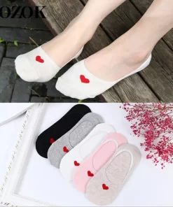 Set of 5 Pairs of Cotton Anti-bacterial Crew Socks WZ-92400099