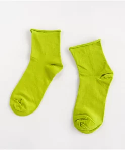 Set of 3 Pairs of Cotton Anti-bacterial Crew Socks WZ-92400055