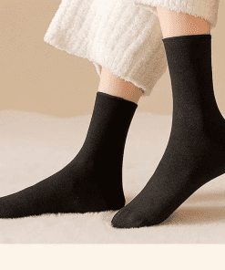 Set of 5 Pairs of Cotton Anti-bacterial Crew Socks WZ-924000295