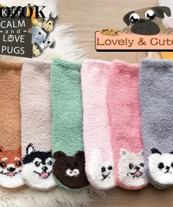 Set of 5 Pairs of Cotton sweat-absorbent Crew Socks WZ-924000215