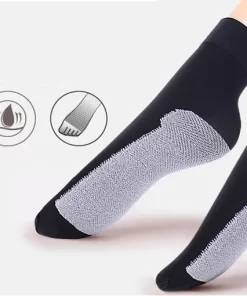 Set of 3 Pairs of Cotton Anti-bacterial Crew Socks WZ-924000192
