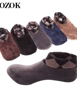Set of 5 Pairs of Cotton Breathable Crew Socks WZ-924000284