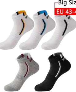Set of 5 Pairs of Cotton sweat-absorbent Ankle Socks WZ-924000225