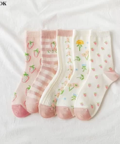 Set of 5 Pairs of Cotton sweat-absorbent Ankle Socks WZ-924000204