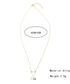 Fashion Heart-Shaped Necklace DDXL-9120038