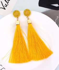 Circular Rhinestone Earrings CCED-9110174