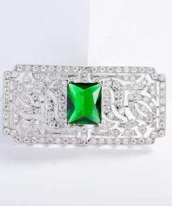 Diamond Elephant Brooch QTXZ-9110031