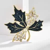 Diamond Golden Brooch QTXZ-9110108