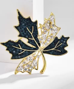 Diamond Golden Brooch QTXZ-9110108