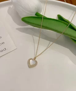 Gold Long Chain Necklace DDXL-9120059