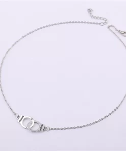 Gold Chain Circle Pendant Necklace DDXL-9120065