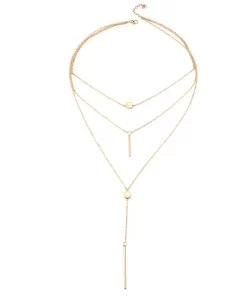 Gold Chain Heart Necklace DDXL-9120067