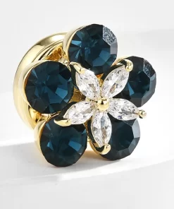 Classic Crystal&Pearls Brooch QTXZ-9110096
