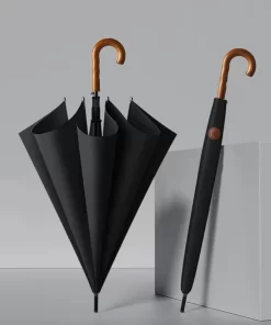 Windproof Rain Umbrella With Long Handle UPF50+ YS-926047