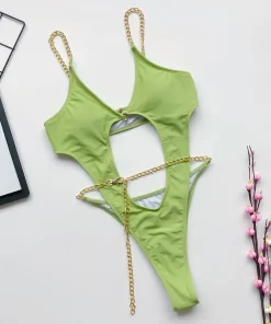 Fashion Female One-piece Swimsuits YY-925174