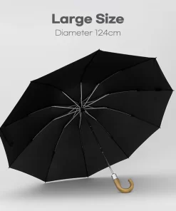 Windproof 5 Folding Rain Sun Umbrella UPF50+ YS-926074