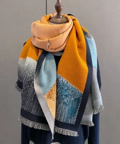180*65CM Fashion Premium Cashmere Scarf WJ-985018
