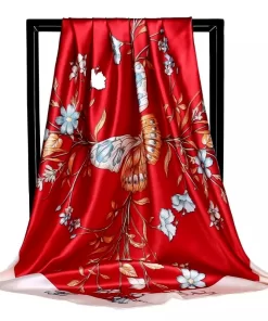 180*70cm Classic Tencel Cotton Material with Gold Thread Scarf WJ-985061