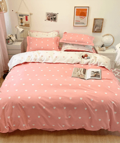 Fashion Washable Silk Digital Print Bedding Sets(1 Quilt, 1 Sham,2 pillow cases)SJT-986012