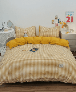 Fashion Washable Silk Digital Bedding Sets(1 Quilt,1 Sham,2 pillow cases)SJT-986059