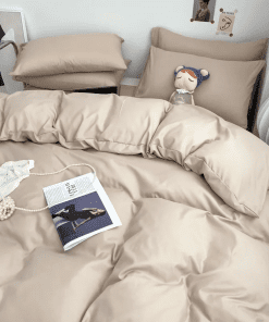 Fashion Washable Silk Digital Pink Bedding Sets(1 Quilt,1 Sham,2 pillow cases)SJT-986079