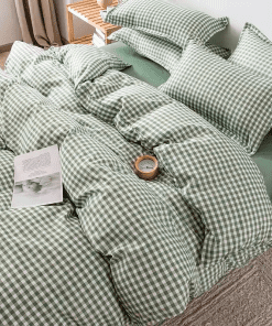 Fashion Washable Silk Digital Bedding Sets(1 Quilt,1 Sham,2 pillow cases)SJT-986064