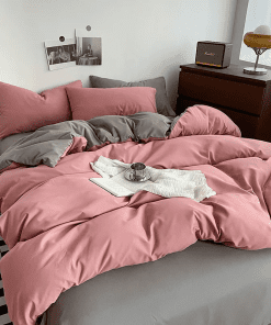 Fashion Washable Silk Digital Bear Bedding Sets(1 Quilt,1 Sham,2 pillow cases)SJT-986078
