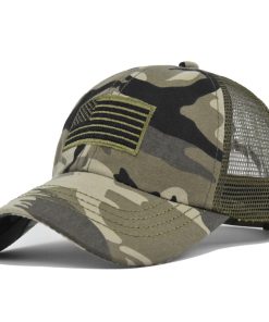 Classical Mesh Back Adjustable Baseball Cap MZ-916141
