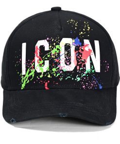 Fashion Adjustable Black Baseball Cap MZ-916032