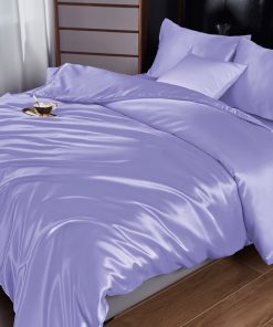 Fashion Pure Silk Digital Print Bedding Sets(1 Quilt,1 Sham,1 pillow cases)SJT-986030