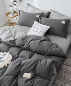 Classic Pure Silk Digital Print Bedding Sets(1 Quilt,1 Sham,1 pillow cases)SJT-986033