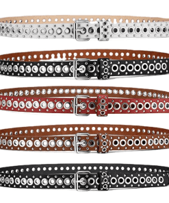 3 Colors Black Leather Belt PD-862054