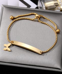 Rose Golden Chain Bracelet DDSL-9110031