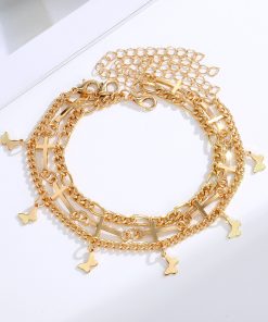 Black Gemstones Diamond Bracelet GGSL-9110008