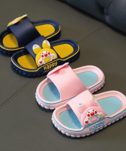 Vintage Embossed Canvas Slippers LX-872051
