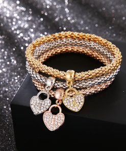 Fashion Silver Letters Bracelet CCSL-9110027