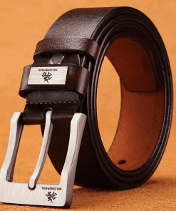 4 color fashion silver buckle smooth surface Belt PD-862072