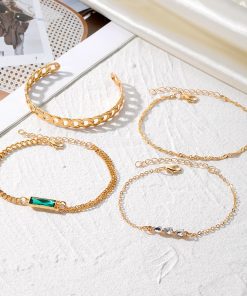 Colorful Chain Bracelet VVSL-9110064