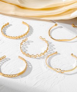 Classic Silver Letters Chain Bracelet DDSL-9110038