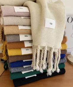 180*65cm Cashmere Material Scarf WJ-985082