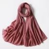 200*60cm Fashion Cotton Material Scarf WJ-985093