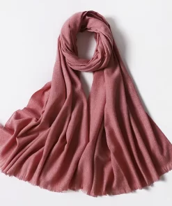 200*60cm Fashion Cotton Material Scarf WJ-985093